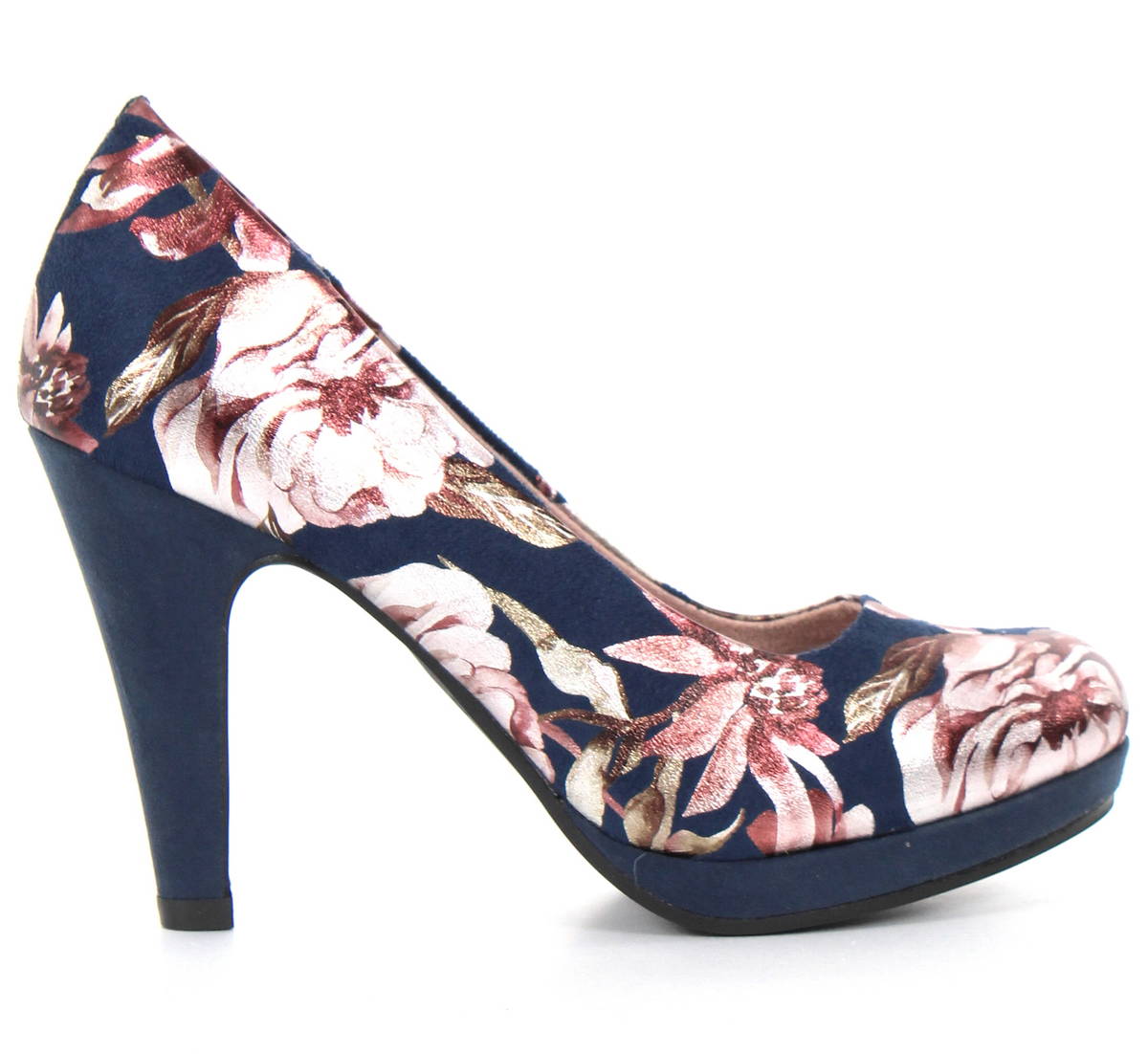 Marco Tozzi Pumps 22400-32, Blue/Flower - Stilettoshop.eu webstore