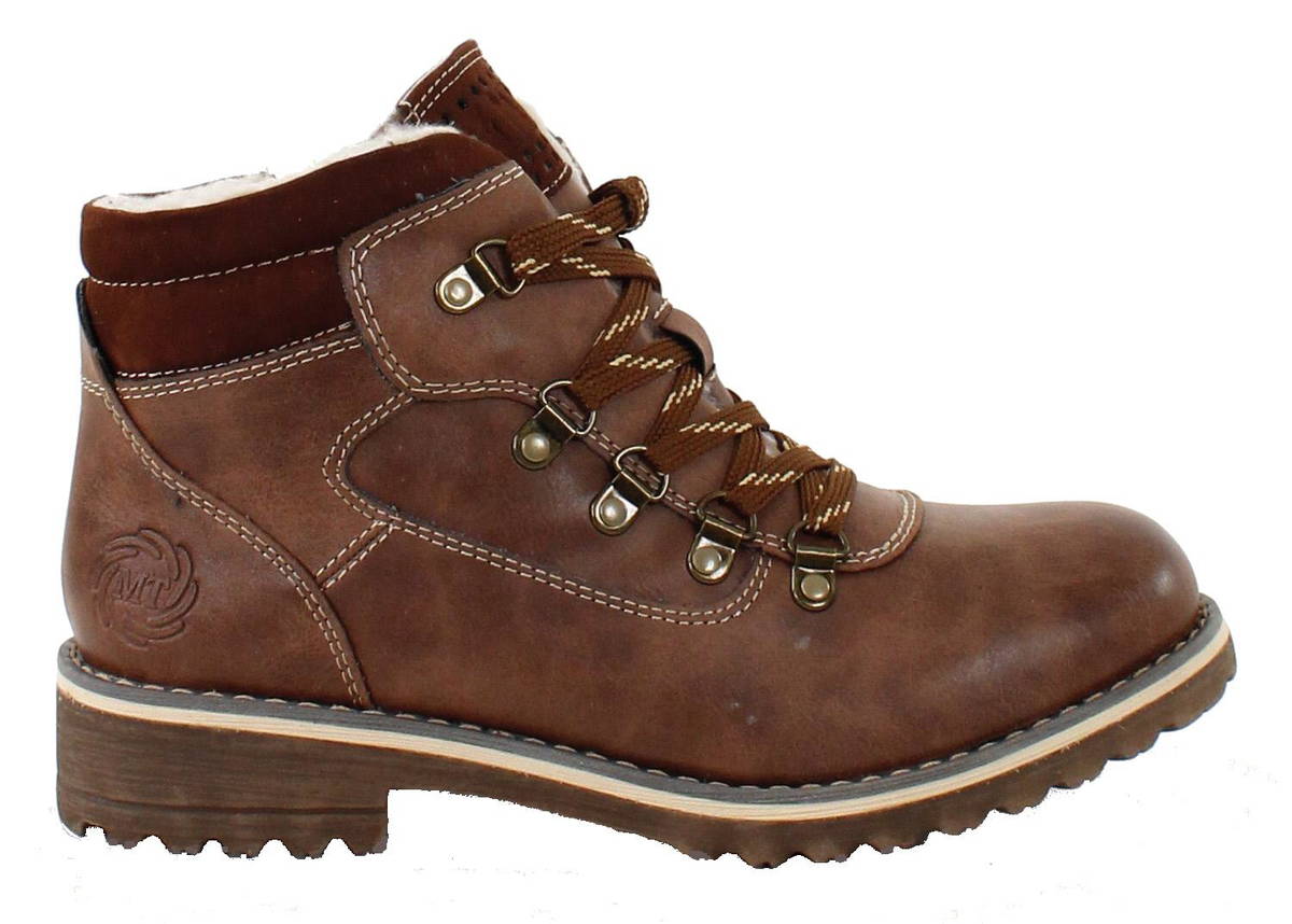 marco tozzi ankle boots cognac