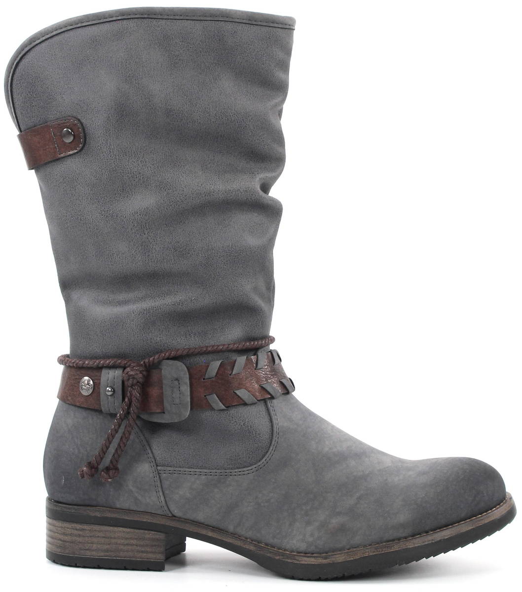 womens grey slip on trainers