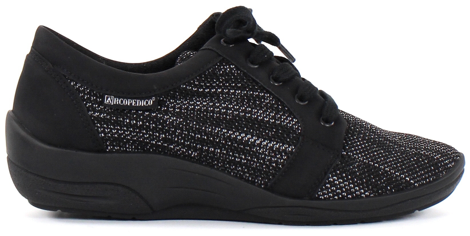Arcopedico Walking Shoes Venus D15, Black webstore