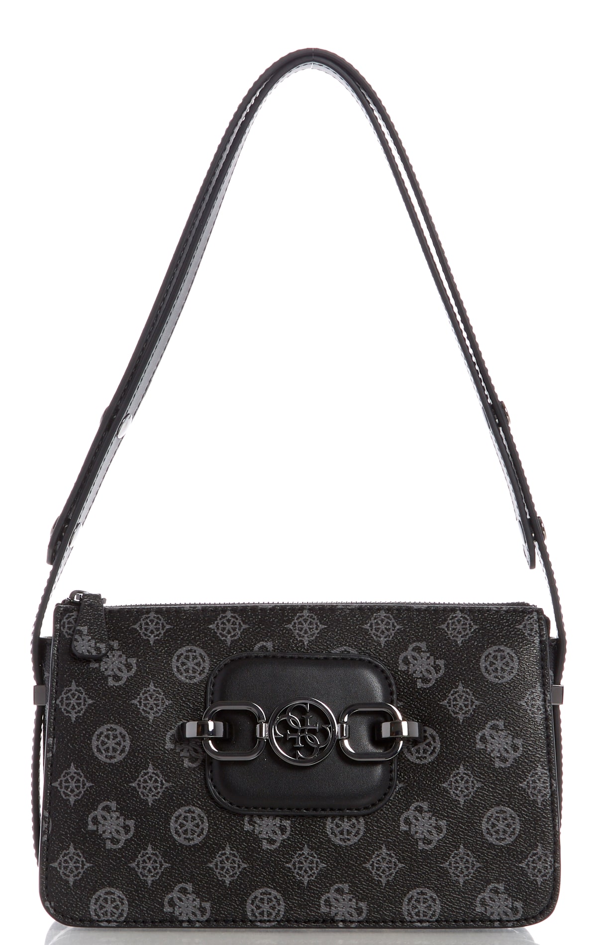 Guess Bag Hensley logo coal multi - Stilettoshop.eu webstore