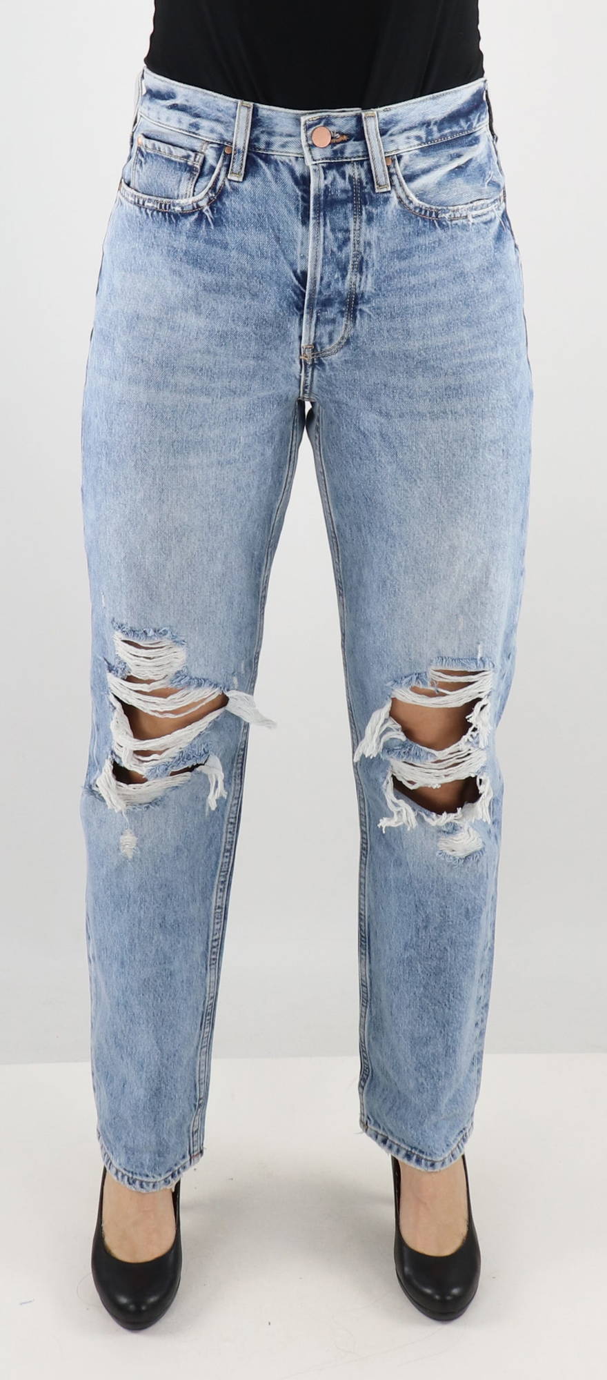 JDY Jeans Vanja hw boyfriend, light blue webstore
