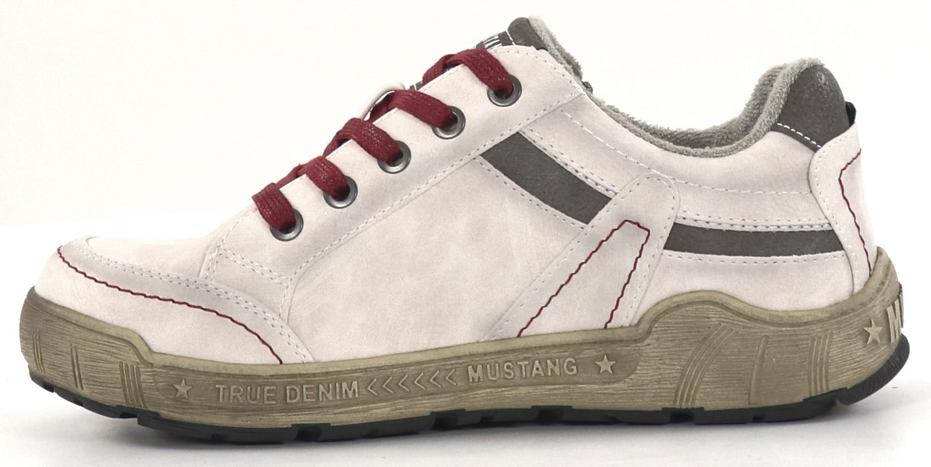 Mustang 1099-302 High Top Sneaker Uomo - Similpelle Effetto Usato, Suola Flessibile E Cerniera Laterale