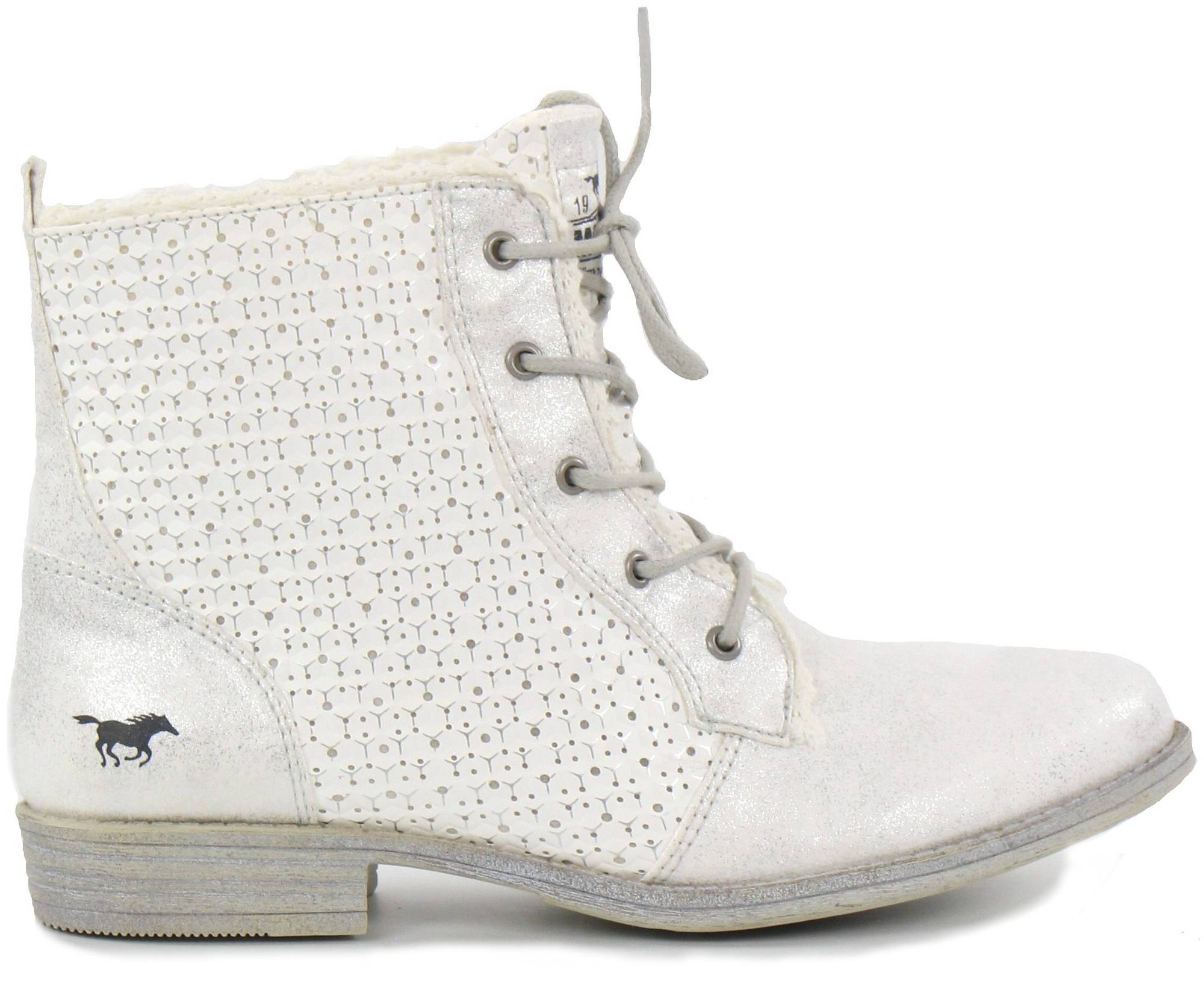 Mustang clearance white boots
