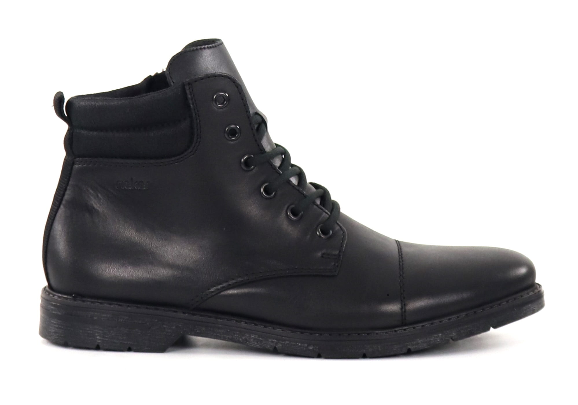 rieker leather ankle boots