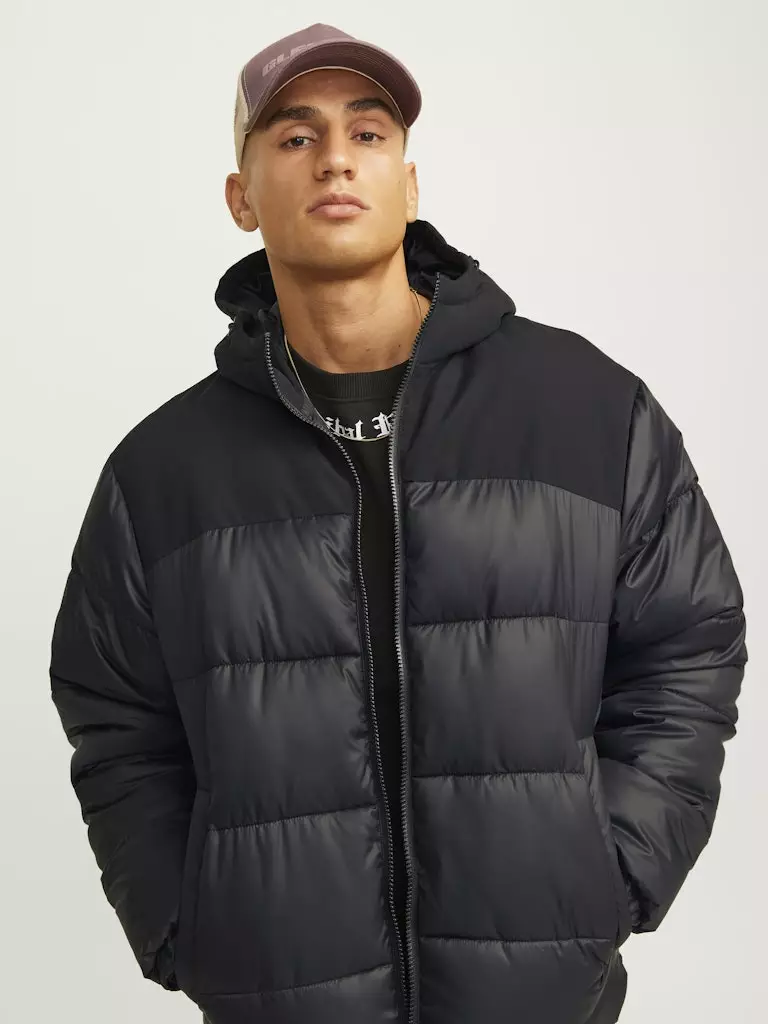 50% Korting Born With Appetite Winterjack Bruin Sea Puffer Jacket 23301SE13/840 Coffee Bean | Bos Men Shop