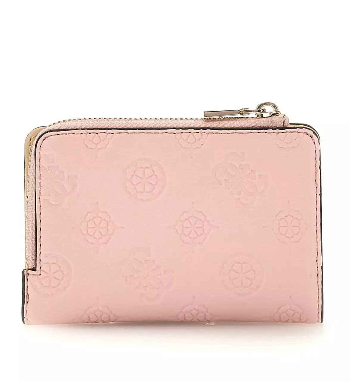 Portafoglio GUESS Lossie Zip Around - Arancione, Dimensioni 11x9x2 Cm