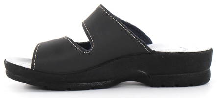 Golden Fit Mules 714, Black - Women's work shoes - 125440 - 2