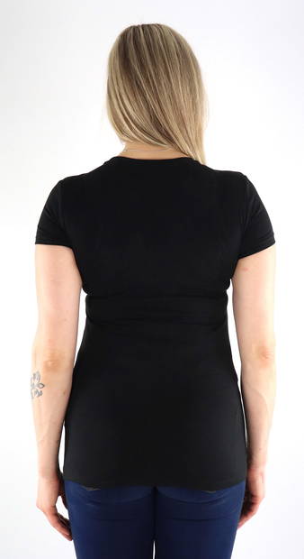 Guess T-Shirt Stamp black - Women's T-shirts - 133340 - 2