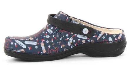 Nursing Care Machine Washable Work Shoes Leather Healt-03 - Women's work shoes - 122680 - 2