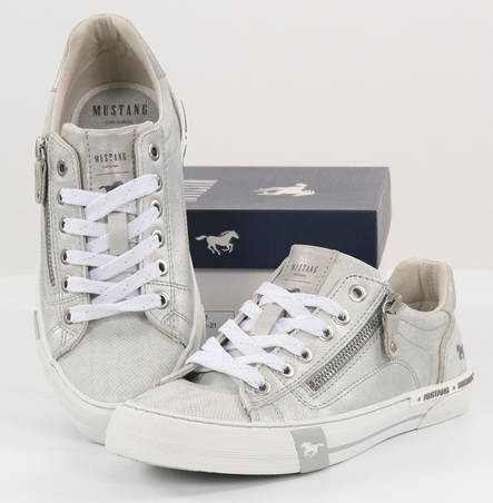 Mustang Sneakers 1353-308-21 silver - Women's sneakers - 133420 - 2
