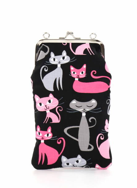 Nabo purse with shoulder strap K561 kitty pink - Wallets - 136100 - 2