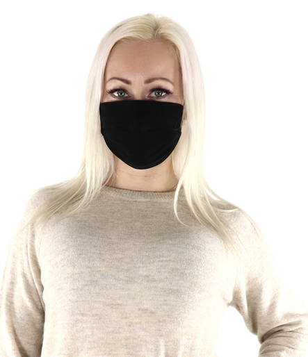 Only Cloth Mask Hope community, Black - Women's scarfs - 127650 - 1