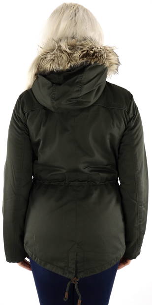 Only Parka Coat canvas peat - Women's parka coats - 127780 - 2