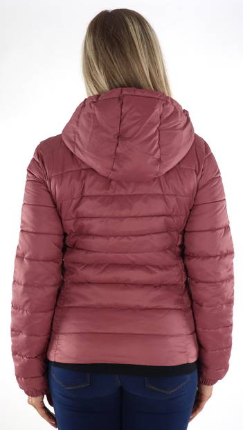 Only women's Lightweight Quilted Jacket Tahoe rose brown - Women's light winter jackets - 133990 - 2