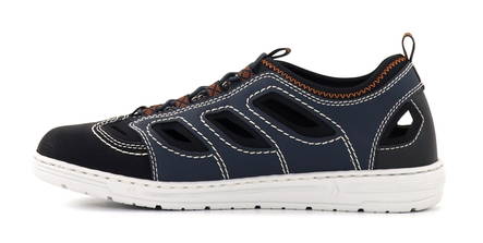 Rieker Men's Walking Shoes 08665-14 blue - Men's walking shoes - 135470 - 2