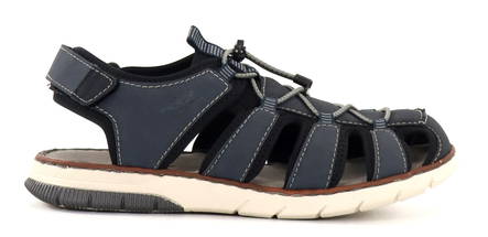 Rieker men's sandals 25246-14 blue - Men's sandals - 135450 - 1
