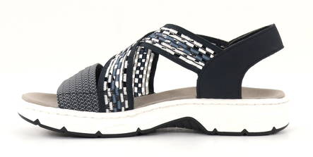 Rieker women's sandals V9875-14 blue - Rieker women`s sandals - 135550 - 2