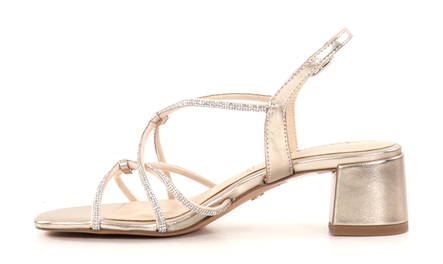 Tamaris women's party sandals 28236-42 gold - Women's sandals - 135860 - 2