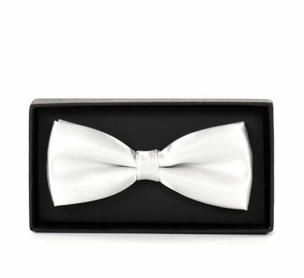 Veniz Bow tie 72569 shiny silver - Men's suits - 136240 - 1