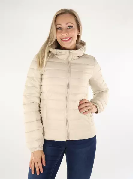 Only Lightweight quilted jacket Tahoe pumice stone - Women's light winter jackets - 136700 - 1
