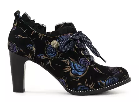 Laura Vita high-heeled walking shoes Alcbaneo 14 indigo - Women's walking shoes - 138990 - 1