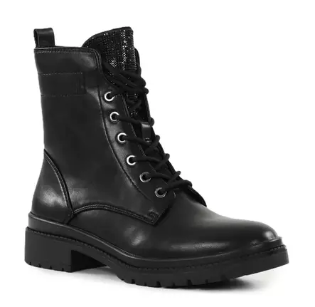 Tamaris women's ankle boots 25236-43 black glam - Tamaris ankle boots - 139020 - 1