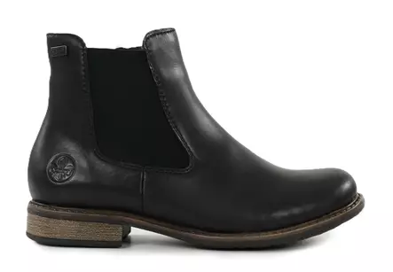 Rieker women's ankle boots 74870-00 black - Rieker ankle boots - 139040 - 1