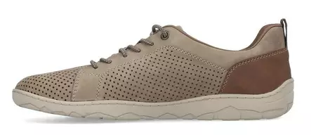 Rieker men's genuine leather sneakers 08315-64 beige - Men's sneakers - 140800 - 2