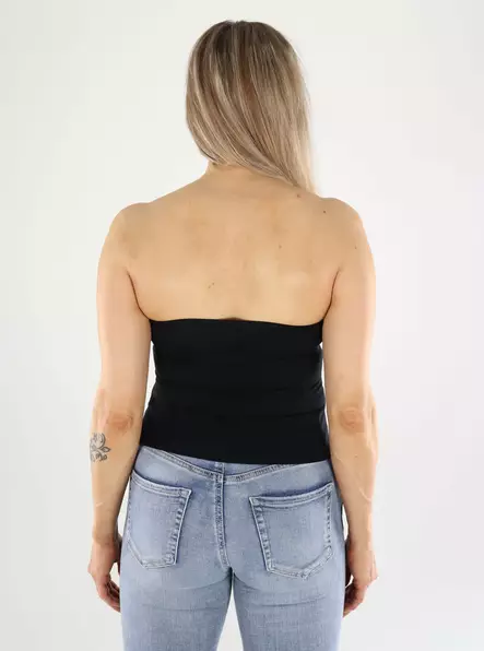 JJXX tube top black - Women's tank tops - 140930 - 2