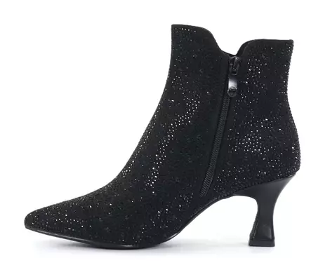 Marco Tozzi Ankle Boots 25018-45 065 Black Glitter - Women's ankle boots - 142000 - 2