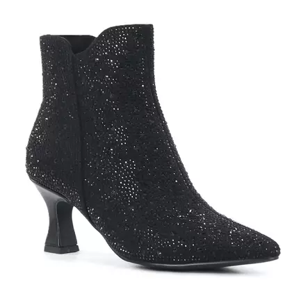 Marco Tozzi Ankle Boots 25018-45 065 Black Glitter - Women's ankle boots - 142000 - 1