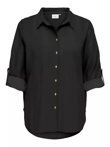 Carmakoma Shirt 3/4 black - Women's shirts and blouses - 140840 - 1