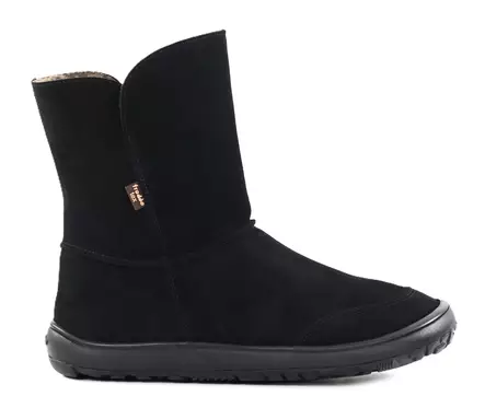 Froddo women's ankle barefoot shoes Tex Suede G3160250-7 black - Women's ankle boots - 139060 - 1