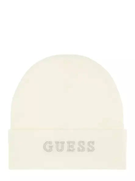 Guess Beanie AW5189POL01 off white - Women's beanies and gloves - 137240 - 1