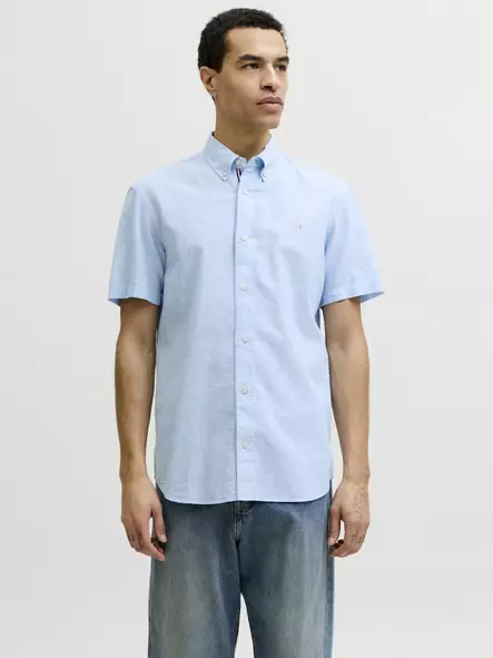 Jack&Jones Men's Short Sleeve Shirt Blusummer Dutch Canal - Men's dress shirts - 141110 - 1