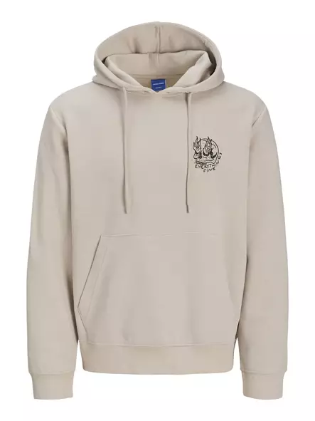 Jack&Jones men's hoodie moonbeam - Men's hoodies - 137460 - 1
