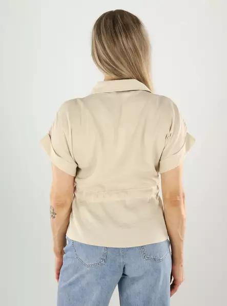 JDY t-shirt shirt sandshell - Women's T-shirts - 141180 - 2