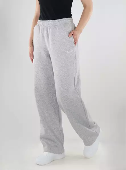 JJXX women's wide-leg sweatpants JXSTUDIO Vesterbro light grey - Women's trousers - 140120 - 1