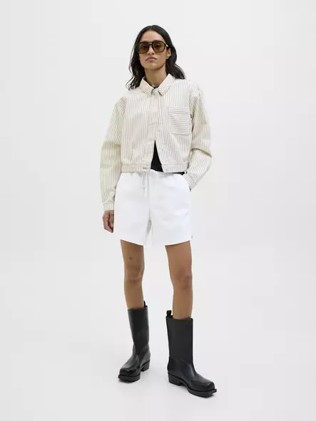 JJXX cotton shorts Campaign white - Women's shorts and capris - 138580 - 2