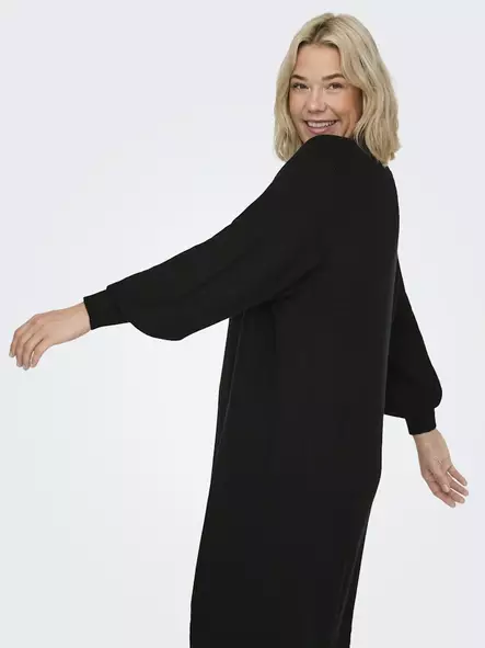 Only Carmakoma Knitted Dress Katia Black - Women's knitwear - 139210 - 2