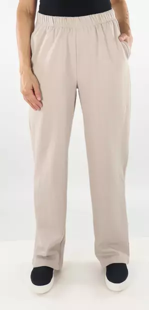 Pieces Sweatpants Star mw silver gray - Women's trousers - 136630 - 1