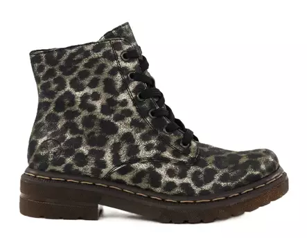 Rieker women's leopard print ankle boots 78240-90 multi - Rieker ankle boots - 139010 - 1