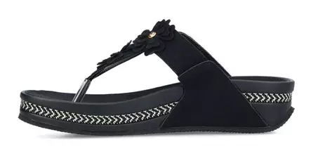 Rieker women's flip-flops V1466-00 black - Rieker mules - 140660 - 2