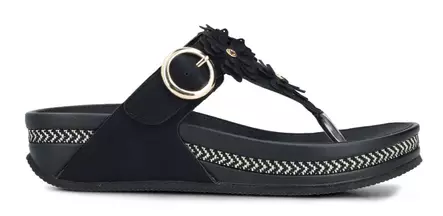 Rieker women's flip-flops V1466-00 black - Rieker mules - 140660 - 1