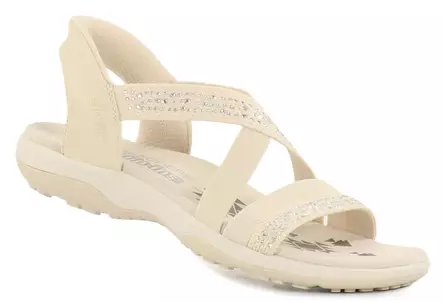 Skechers Sandals 163574/NAT REGGAE SLIM - SUMMER SPARKLE Natural - Skechers women`s sandals - 141420 - 1