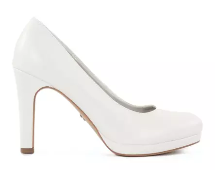 Tamaris Pumps/High heels 22426-41 matt white - Women's pumps and high heels - 135390 - 1