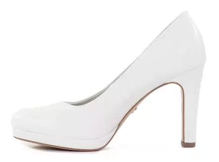 Tamaris Pumps/High heels 22426-41 matt white - Women's pumps and high heels - 135390 - 2