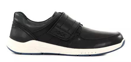 Topman men's genuine leather walking shoes 15023 black - Men's walking shoes - 138060 - 2