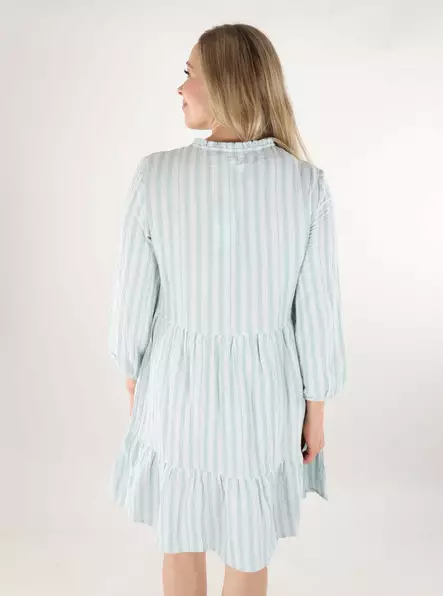 Vero Moda dress/tunic 3/4 gray mist/snow white - Dresses and tunics - 138560 - 2